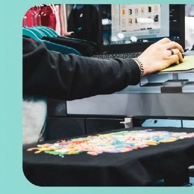Printing and finishing at the Kenz facility